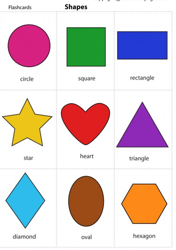 Flashcards for Kids: Shapes