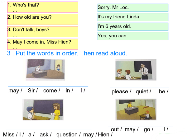 Bài tập Tiếng Anh lớp 3 nâng cao