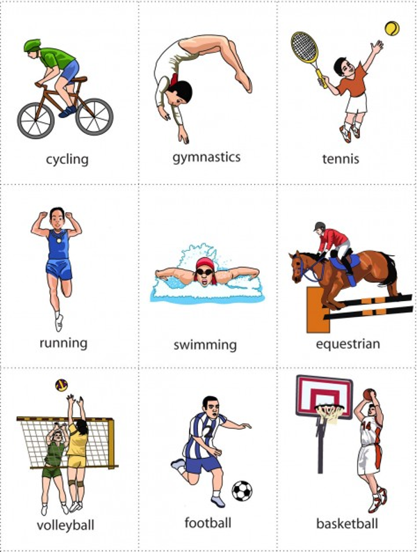 Flashcards for Kids: Sports