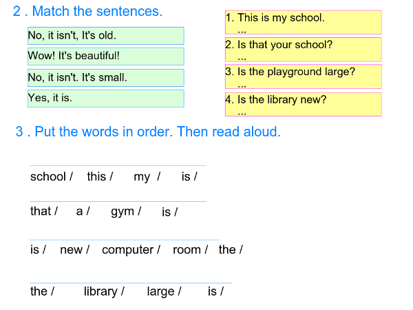 Bài tập tiếng Anh lớp 3 Bài tập tiếng Anh cho trẻ em