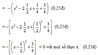 Đề thi KSCL môn Toán lớp 8