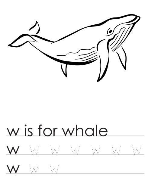 Bé Tập Tô Màu Bảng Chữ Cái Bảng chữ cái tiếng Anh