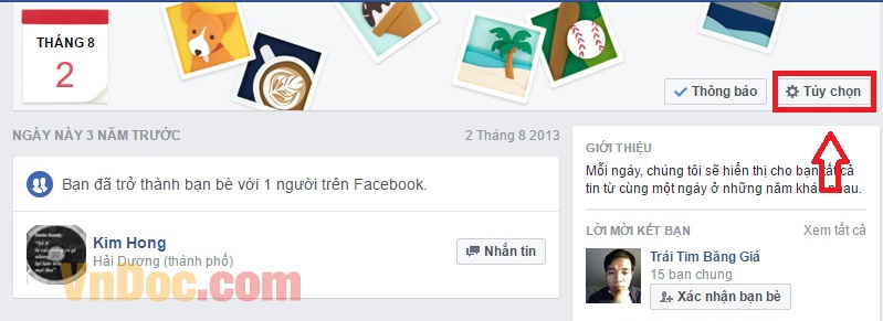 Cách bật tắt chế độ ngày này năm xưa trên facebook 