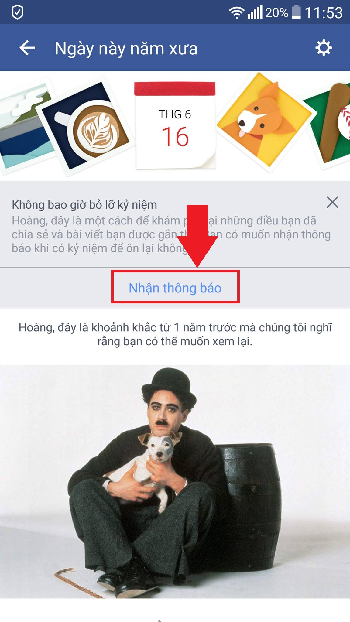 Cách bật tắt chế độ ngày này năm xưa trên facebook 