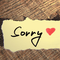 Thư xin lỗi trong Tiếng Anh