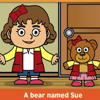 Bé học Tiếng Anh qua bài hát: A Bear Named Sue