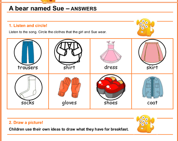 Video học tiếng Anh cho trẻ em A Bear Named Sue