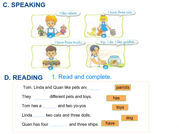 Bài tập Tiếng Anh lớp 3 nâng cao Bài tập học tiếng Anh lớp 3