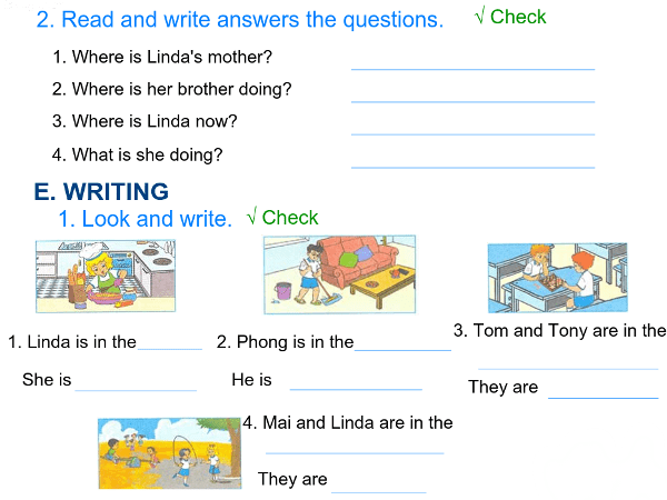 Bài kiểm tra trắc nghiệm Tiếng Anh lớp 3