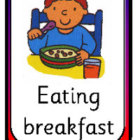 Flashcards for Kids: Daily Routines