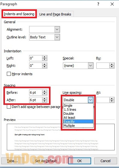 Cách giãn dòng trong Word Cách giãn dòng, giãn khoảng cách chữ trong Word