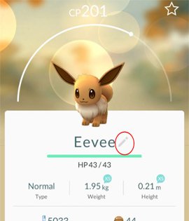 Cách tiến hóa Eevee theo ý muốn trong Pokemon GO