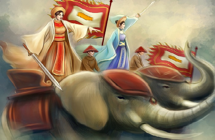 Bà Trưng Trắc - người phụ nữ đầu tiên làm vua tại Việt Nam Những hành động đẹp của Phụ nữ Việt Nam