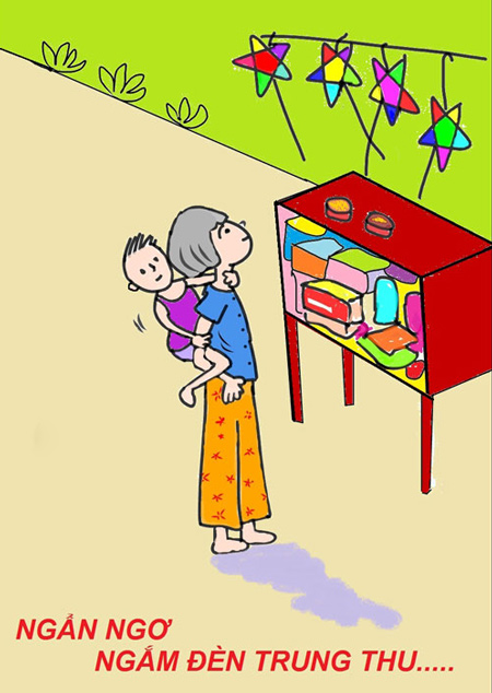 Những trò chơi trẻ em ngày tết Trung thu xưa 