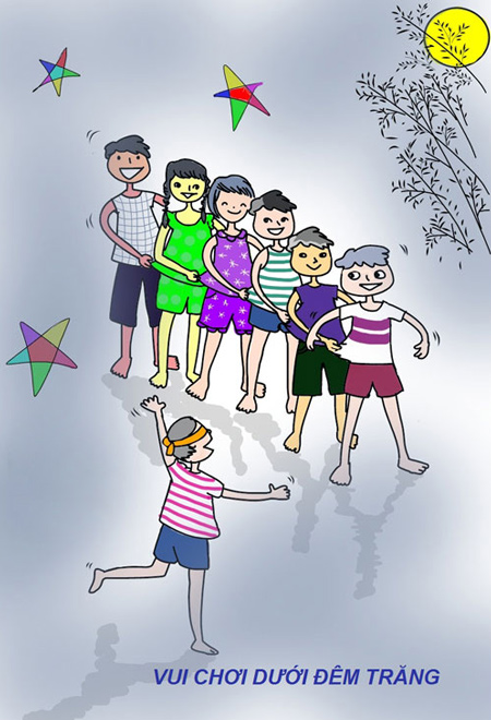 Những trò chơi trẻ em ngày tết Trung thu xưa 