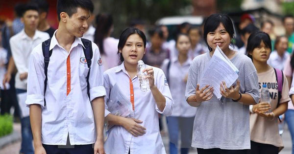 Thi THPT 2017: Sẽ chấm điểm từng môn riêng lẻ trong bài thi tổ hợp