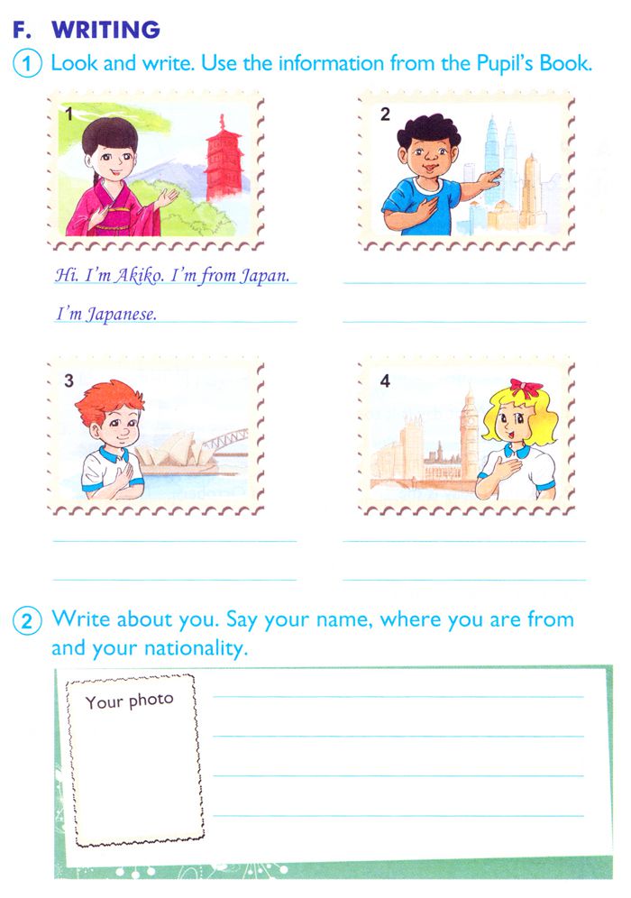 Bài tập Tiếng Anh lớp 4 có đáp án