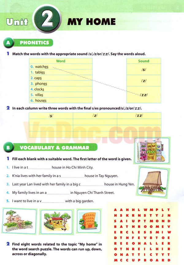 Tiếng Anh lớp 6 chương trình mới