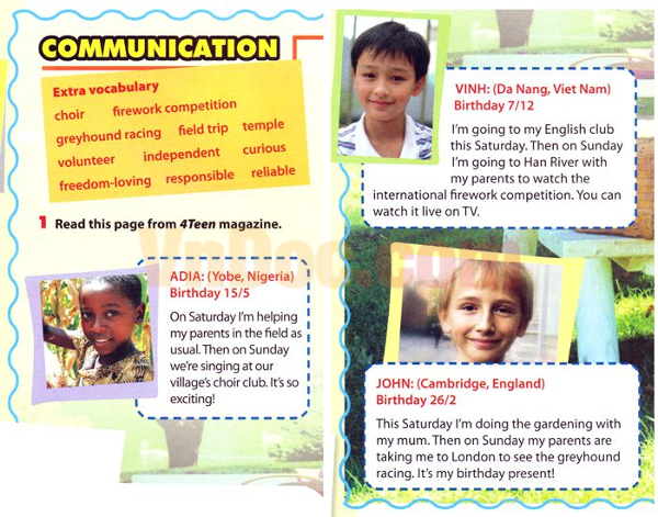 Tổng hợp bài tập Tiếng Anh lớp 6