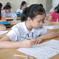 Đề thi học kì 1 môn Toán lớp 4 trường tiểu học Vân Hán, Thái Nguyên năm 2015 - 2016