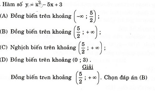 Giải bài tập trang 50, 51 SGK Đại số 10: Ôn tập chương 2 Giải bài tập trang 50, 51 SGK Đại số 10: Ôn tập chương 2