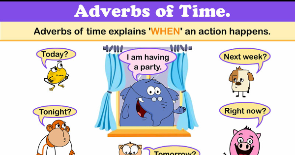 Trạng từ chỉ thời gian trong Tiếng Anh