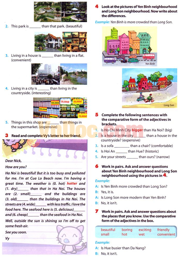 Tiếng Anh lớp 6 chương trình mới Bài tập Tiếng Anh 6 thí điểm