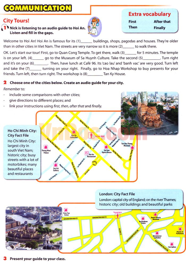 Giáo án tiếng Anh lớp 6 - Unit 4 Tiếng Anh lớp 6 chương trình mới