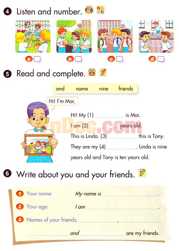 Unit 5: Are they your friends - Họ là bạn của bạn phải không Unit 5: Are they your friends?