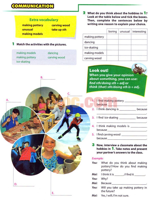 Ôn tập kiểm tra tiếng Anh lớp 7