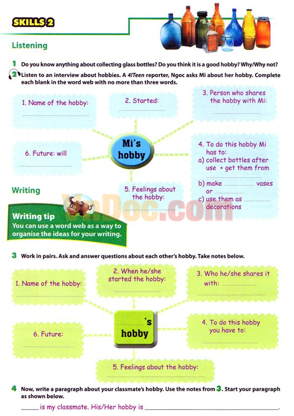 Bài tập tiếng Anh lớp 7