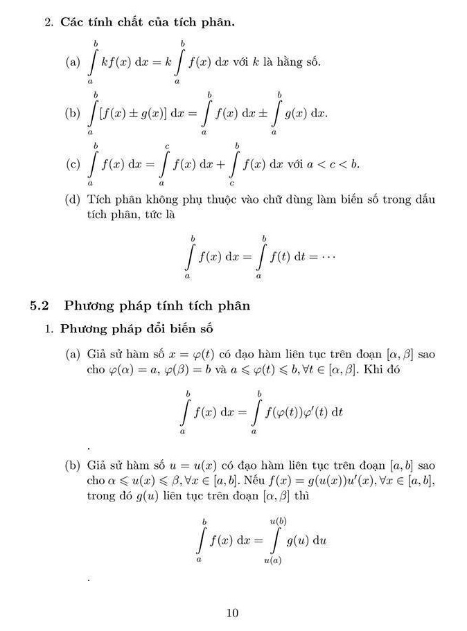 Công thức giải nhanh trắc nghiệm Toán THPT Quốc gia