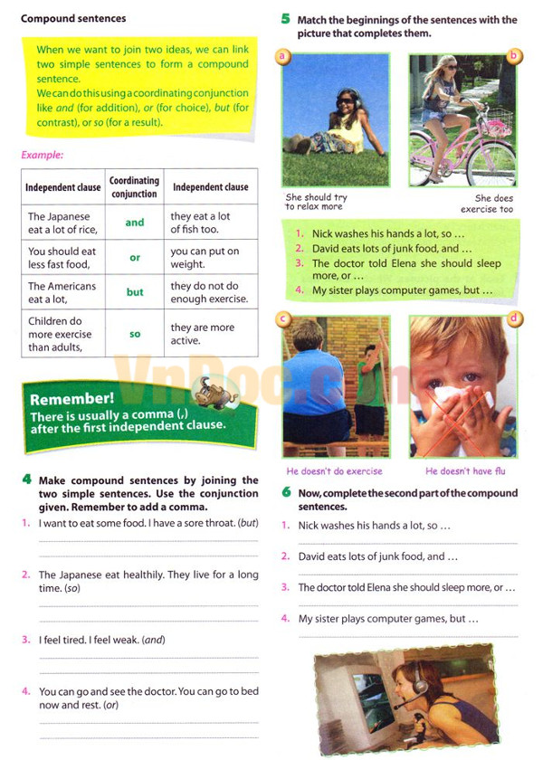 Bài tập Tiếng Anh lớp 7 Unit 2