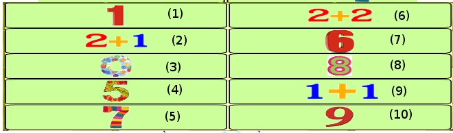 Đề thi Violympic môn toán lớp 1 vòng 4