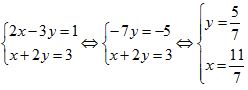 Giải bài tập trang 68 SGK Đại số 10: Phương trình và hệ phương trình bậc nhất nhiều ẩn Giải bài tập trang 68 SGK Đại số 10: Phương trình và hệ phương trình bậc nhất nhiều ẩn