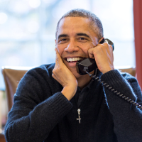 Video học Tiếng Anh: Tổng thống Obama tập dượt phỏng vấn xin việc sau khi rời Nhà Trắng