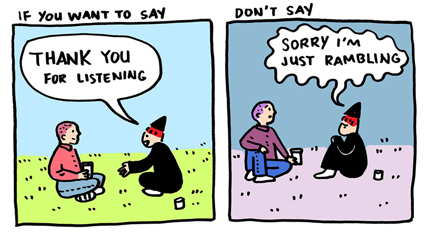 Stop Saying “Sorry” And Say “Thank You” Instead