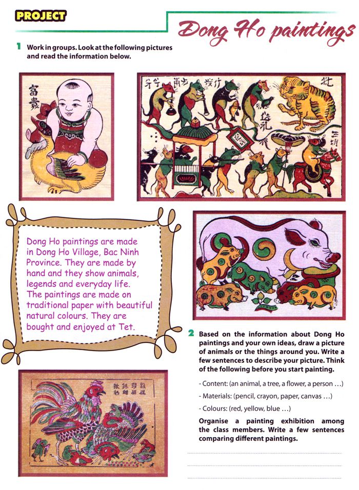 Đề thi tiếng Anh lớp 7 học kỳ II