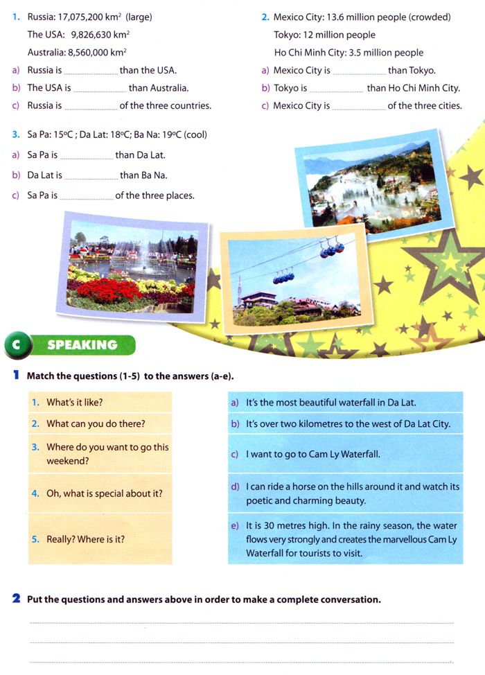 Đề cương ôn tập HK1 tiếng Anh lớp 6