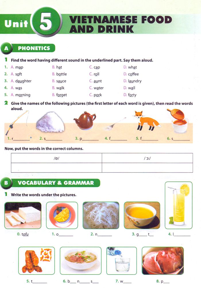 Đề thi tiếng anh lớp 7