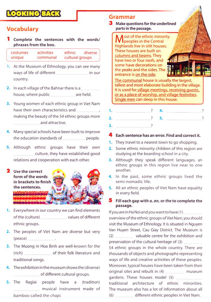 Đề thi học sinh giỏi tiếng Anh lớp 8 