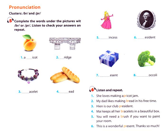 Từ vựng lớp 8 thí điểm Giáo án Tiếng Anh 8 thí điểm Unit 1