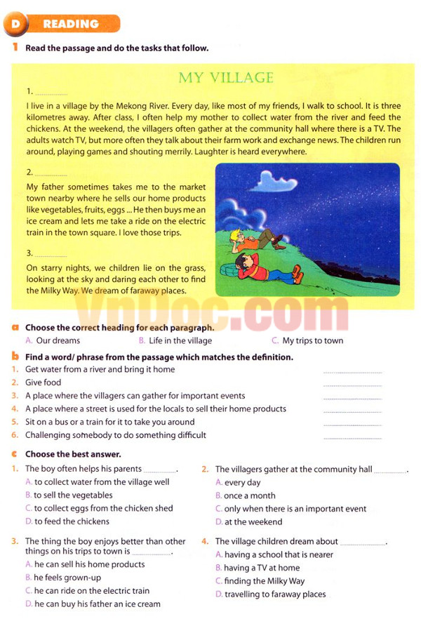 Đề thi HK2 Tiếng Anh lớp 8 có đáp án Đề thi HK2 Tiếng Anh lớp 8