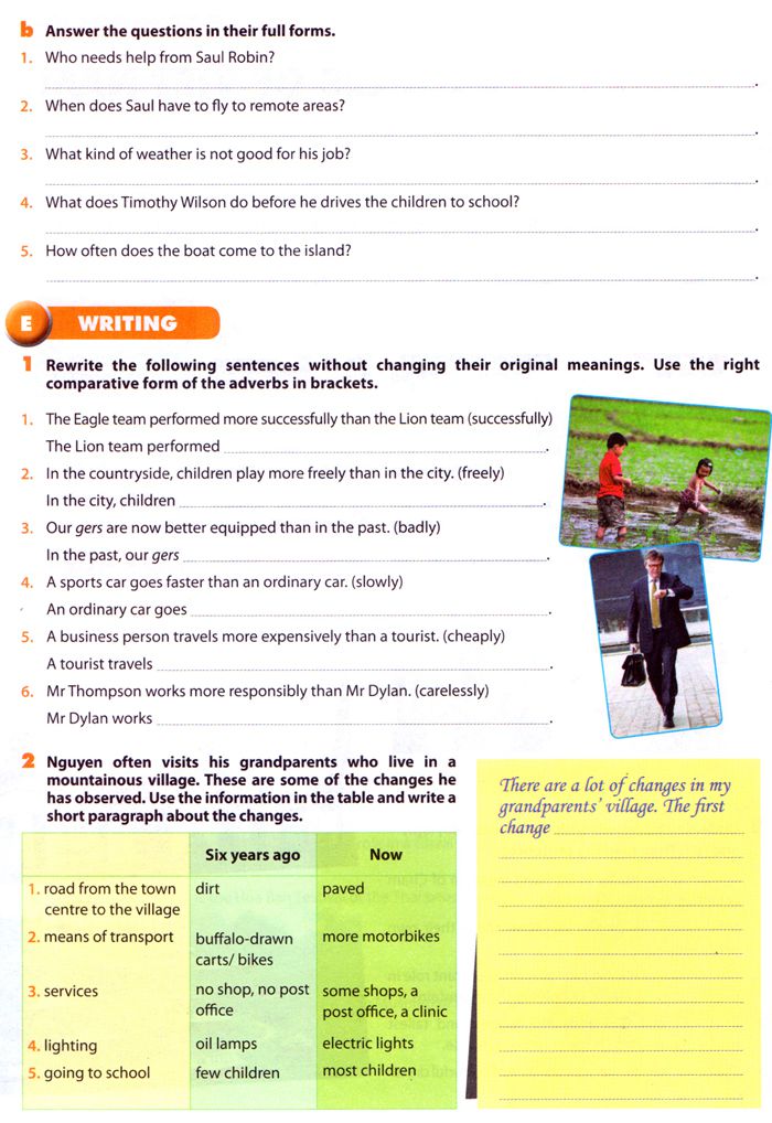 Bài ôn tập tiếng anh lớp 8 mới Đề thi học kỳ 1 môn Tiếng Anh lớp 8 có đáp án