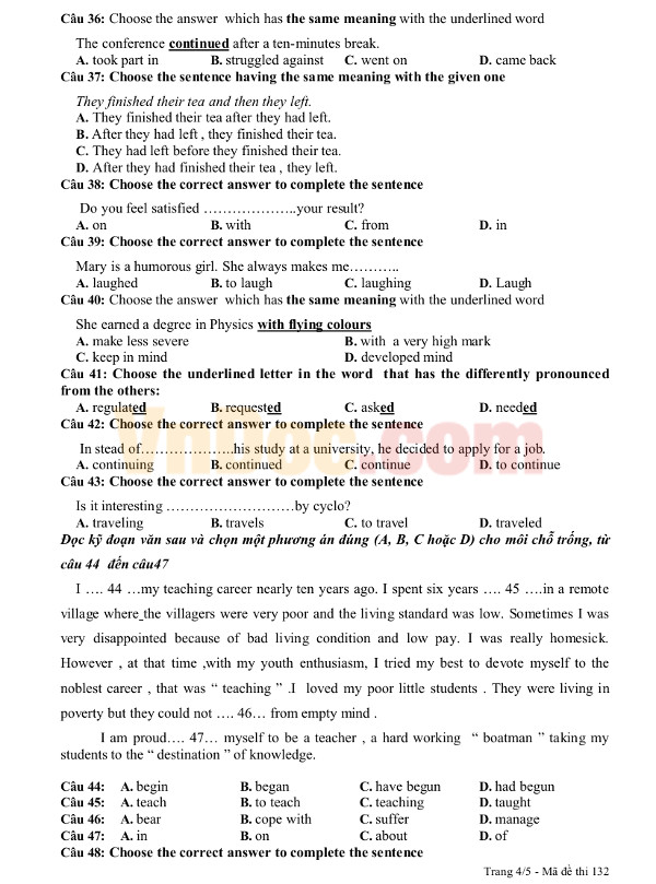 Kiểm tra học kì I lớp 10