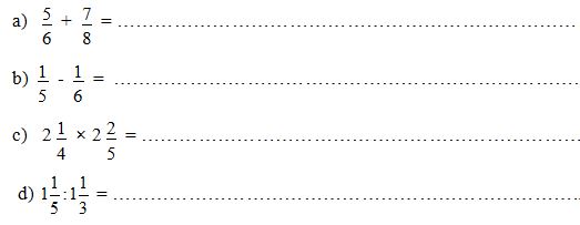 Đề thi giữa học kì 1