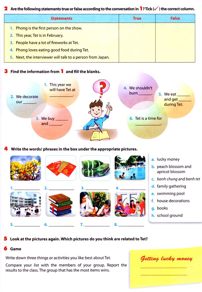 Tiếng Anh lớp 6 chương trình mới