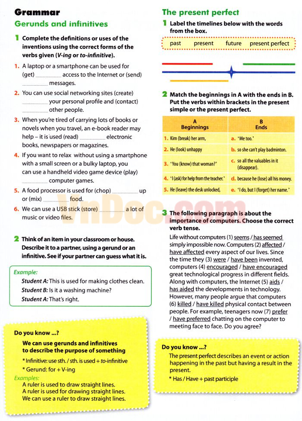 Tiếng Anh lớp 10 chương trình mới có đáp án Tiếng Anh lớp 10 chương trình mới