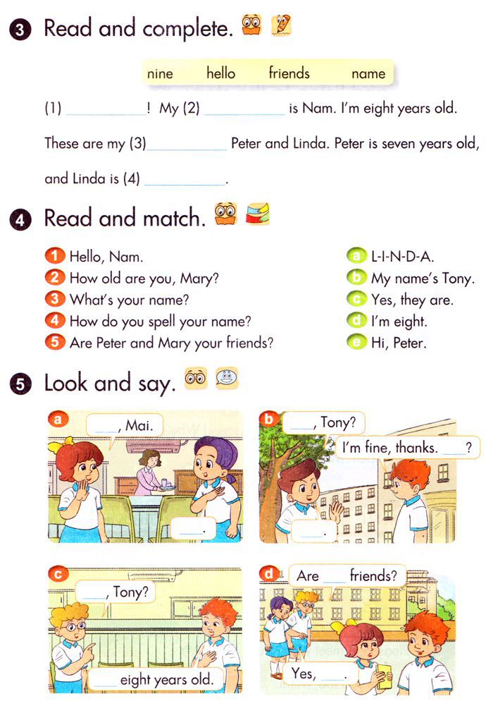 Đề cương ôn thi học kỳ 1 môn Tiếng Anh lớp 3 Chương trình mới