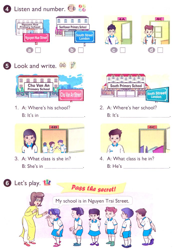 Giáo án Tiếng Anh lớp 4 chương trình thí điểm